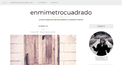Desktop Screenshot of enmimetrocuadrado.com